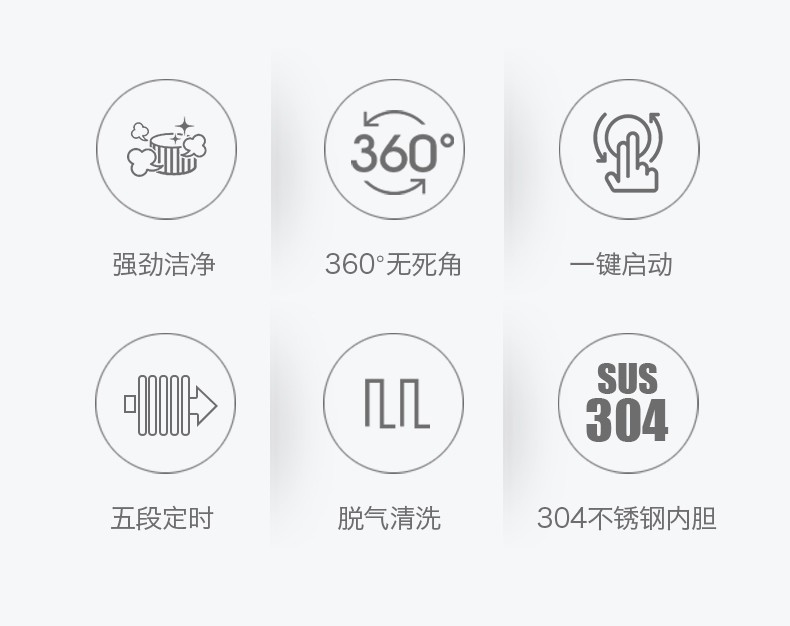 米淇V系列超声波清洗器特点